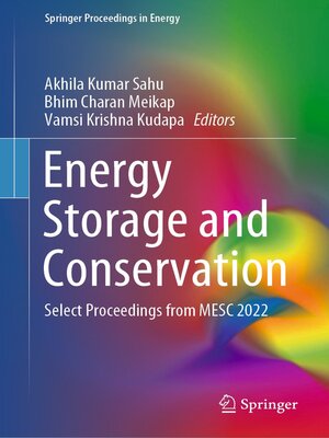 cover image of Energy Storage and Conservation